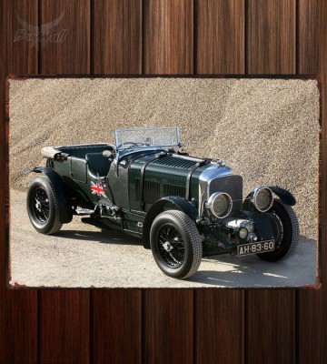 Металлическая табличка Bentley 4 Vincent Shooting Brake